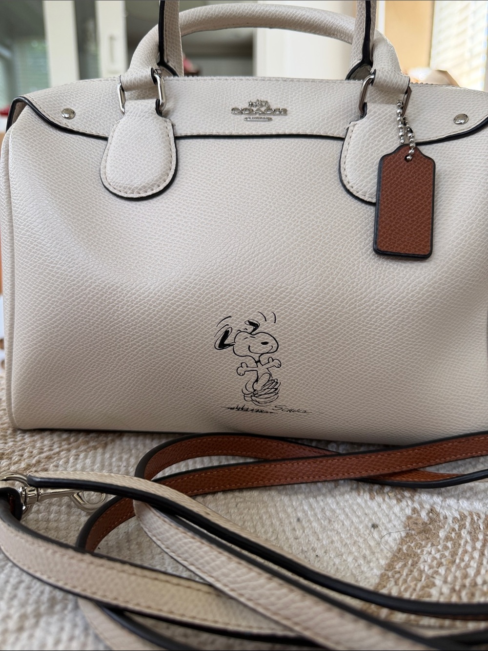 Coach x Peanuts Snoopy Mini Bennett Satchel Bag [limited edition]